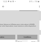 Photo n° 1 de l'avis de NADIA.A fait le 29/12/2021 à 11:07 pour Appart Hôtel - Séjours & Affaires Reims Clairmarais à Reims