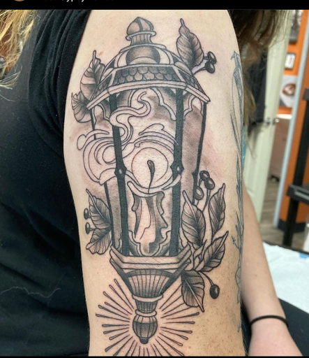 Explore egyptian god tattoo ideas, creative tattoo ideas in Hazard, available at Lost Gypsy Tattoo