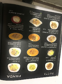 Menu / carte de Ristorante Panda à Scandicci