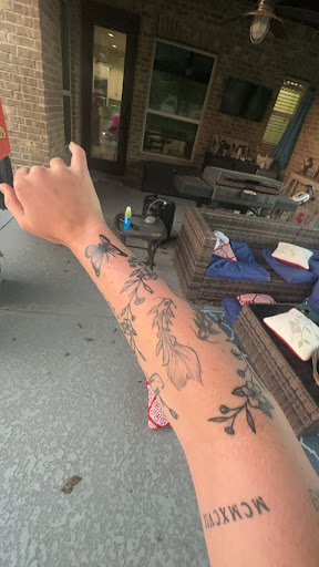 Explore tattoo ideas anime, creative tattoo ideas in Magnolia, available at Lucky Sparrow Tattoo Shop and Piercing