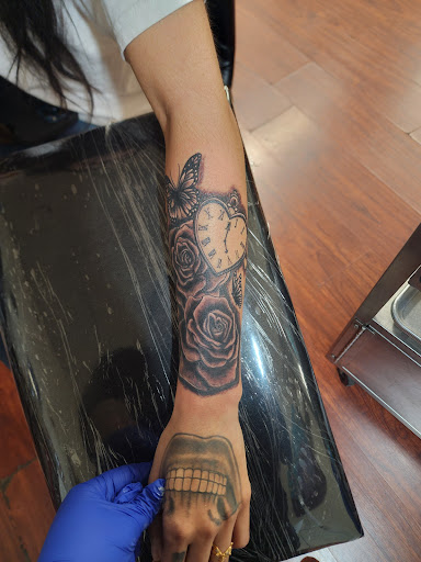 Explore kitty tattoo ideas, creative tattoo ideas in San Jose, available at Underground Creation