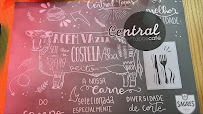 Menu du Restaurant Central à Santa Cita