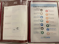 Carte du Ristorante Cellini à Sacile