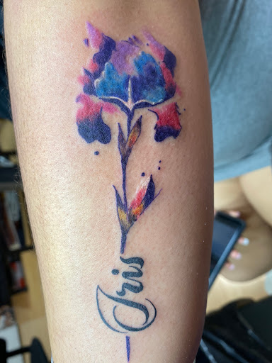 Find face tattoo idea for your next unique tattoo in Jackson Heights at Jackie