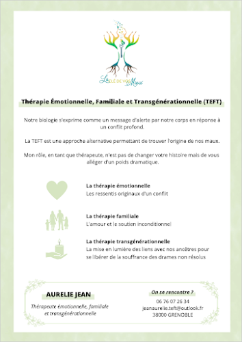 Aurélie JEAN - psychopraticienne en liberation emotionnelle, therapie familiale et transgenerationnelle à Grenoble