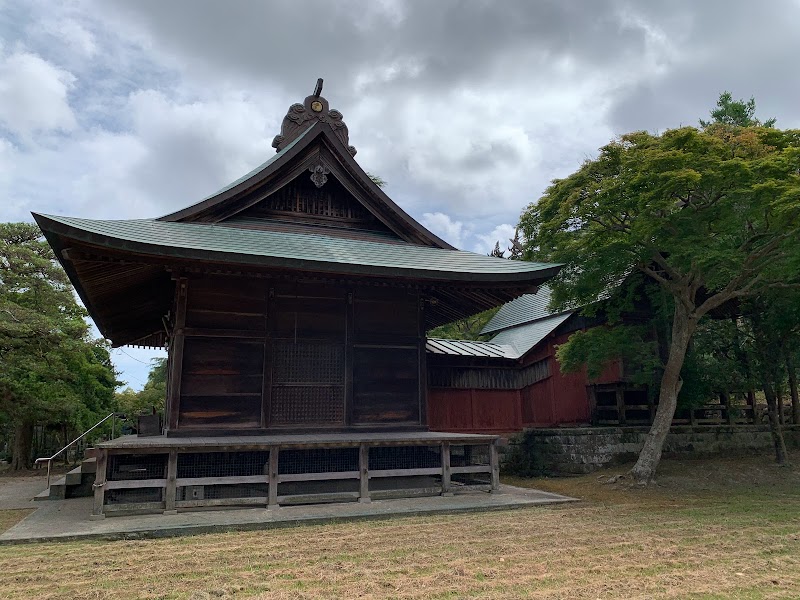 館山神社石垣