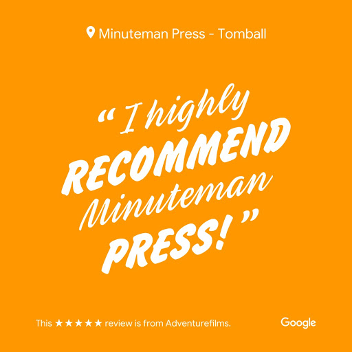 Commercial Printer «Minuteman Press», reviews and photos, 27620 Tomball Pkwy #7, Tomball, TX 77375, USA