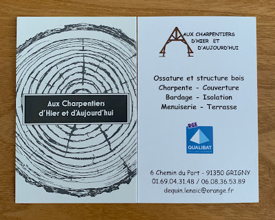 Aux Charpentiers d'Hier et d'Aujourd'hui à Grigny