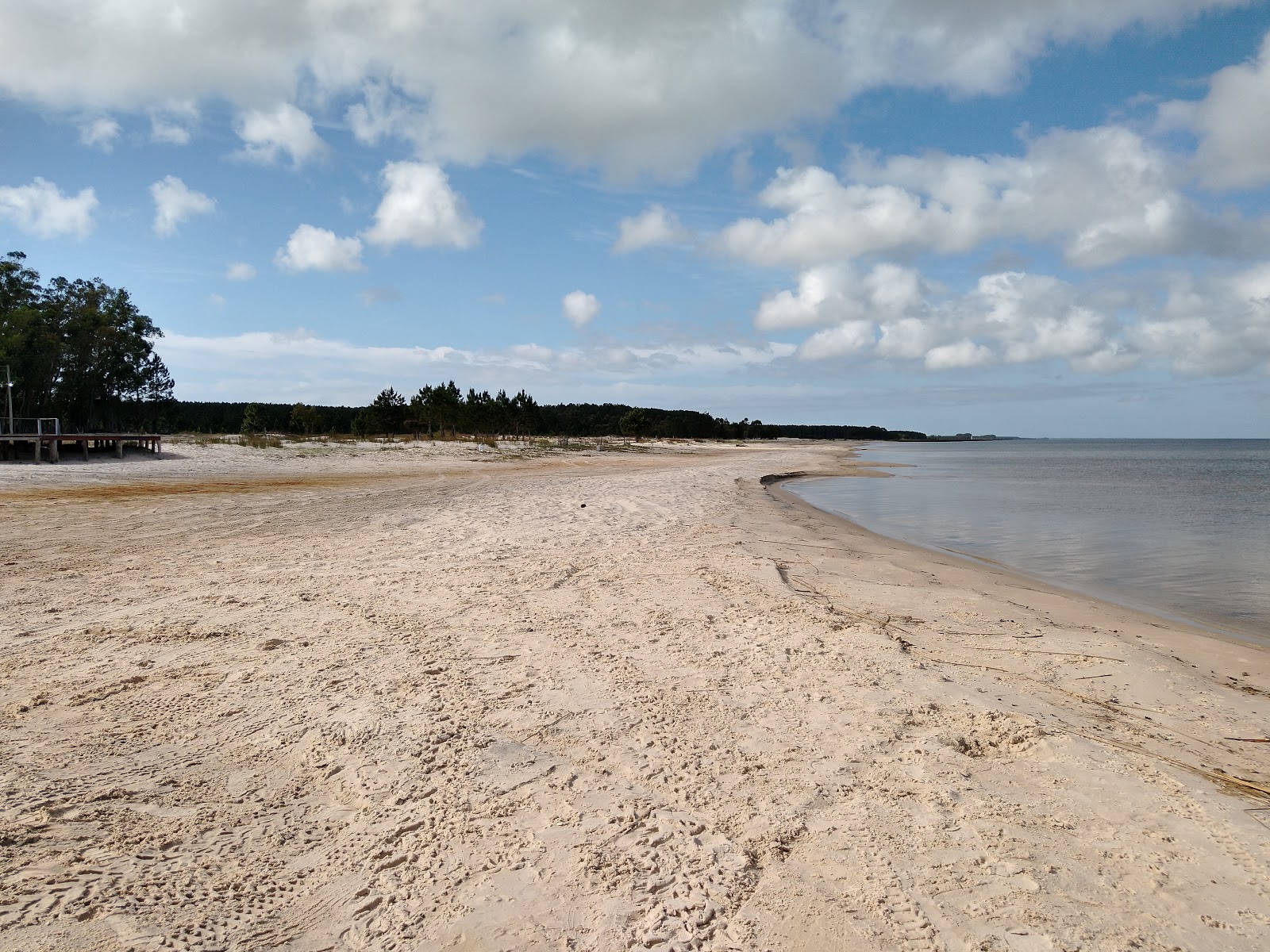 Foto av Balneario Lagoa Dos Patos Beach och bosättningen