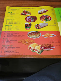 Aspendos Bistro à Reinsdorf menu