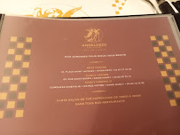 Angelùzzo à Metz menu