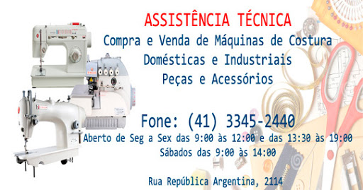 Assistência Técnica e Vendas de Máquinas de Costura em Curitiba - SANTOSMAQ