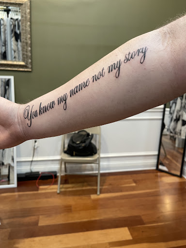 Explore men leg tattoo ideas, creative tattoo ideas in Warner Robins, available at Savage Art Tattoo, Body Piercing & Permanent Makeup