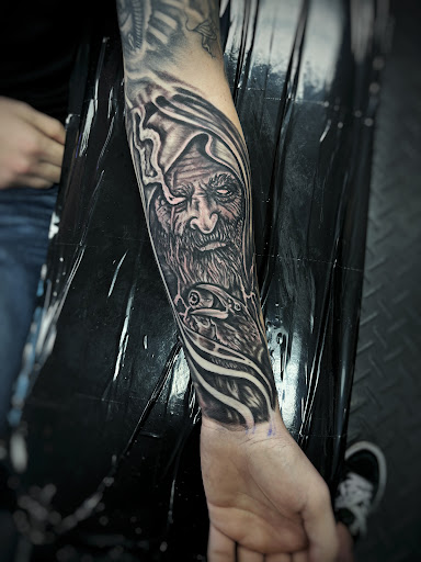 Explore nut and bolt tattoo ideas, creative tattoo ideas in Fort Myers, available at Loyal 2 The Coil Tattoos & Piercings (Edison Mall Location Entrance F)