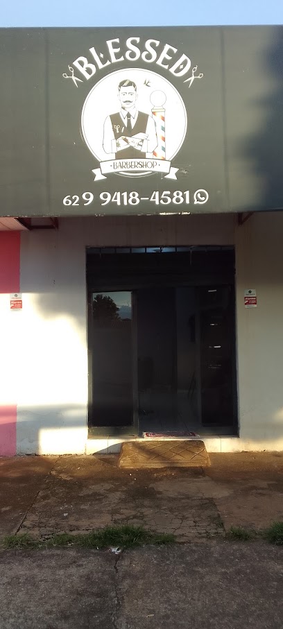 Logo da empresa - Barbearia blessed