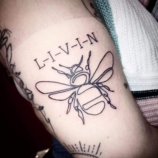 Explore opposites tattoo ideas, creative tattoo ideas in Valparaiso, available at Elysium Studios