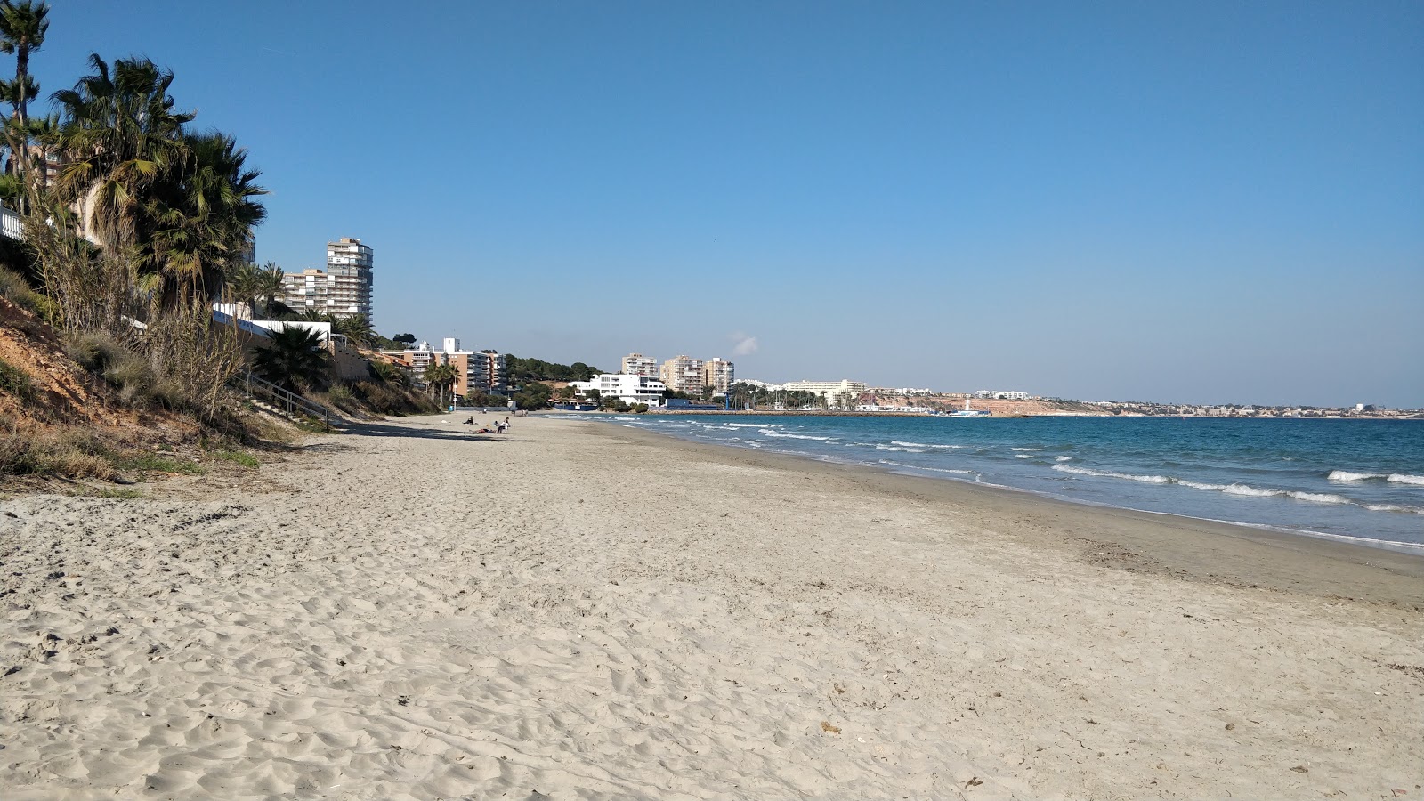 Photo of Campoamor Beach and the settlement