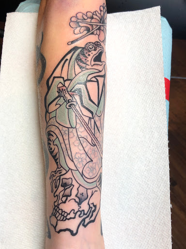 Explore dark romance tattoo ideas, creative tattoo ideas in Warrenville, available at NoodlesTattoo Co. & Studio