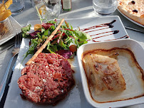 Steak tartare du Restaurant français LE PLAISANCE RESTAURANT à Saint-Laurent-du-Var - n°8