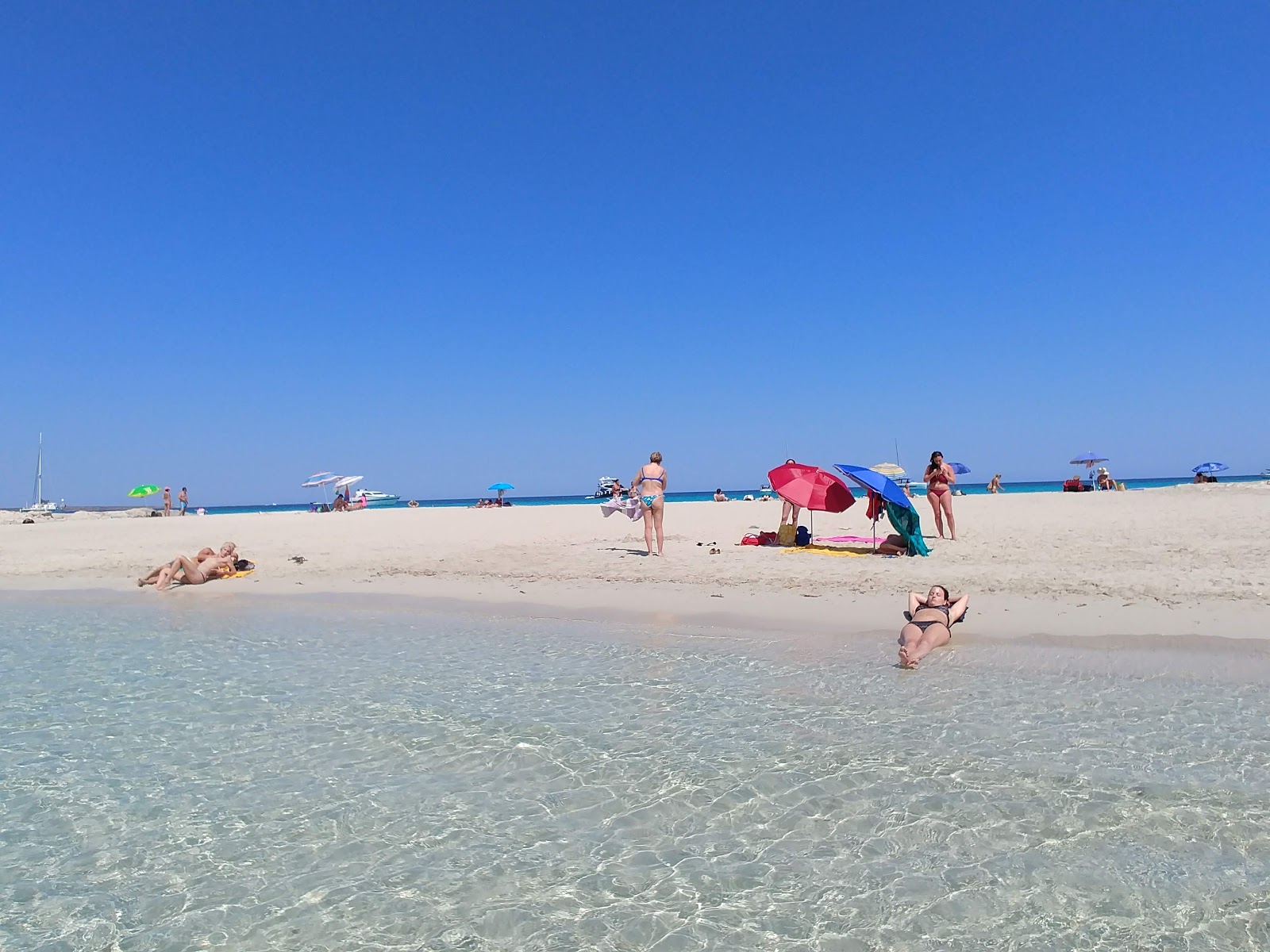 Photo de Platja de les Illetes II avec un niveau de propreté de très propre