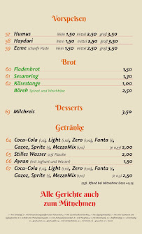Menu / carte de Schäl Sick Grill à Cologne