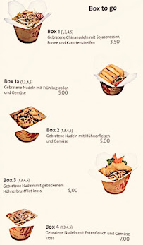 Restaurant asiatique Phanasiagourmet Seit 2001 à Bremerhaven (la carte)