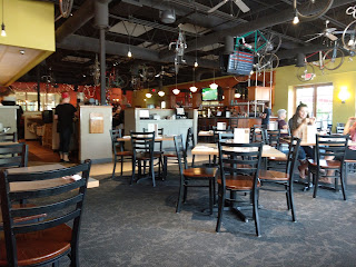 A row of beer taps