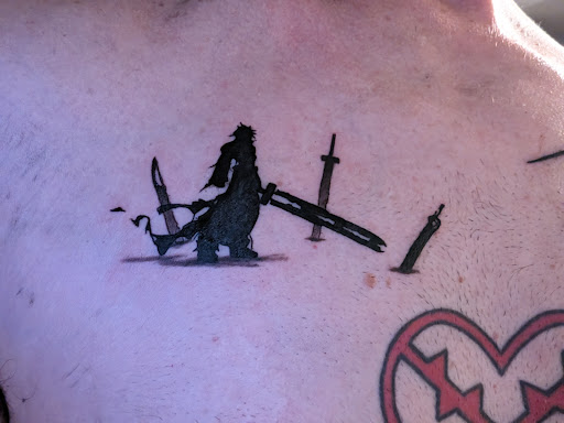 Explore behind the ear tattoo ideas, creative tattoo ideas in Schaumburg, available at Atmosphere Tattoo Gallery - Schaumburg