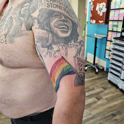 Explore nut and bolt tattoo ideas, creative tattoo ideas in Traverse City, available at Pinups & Needles