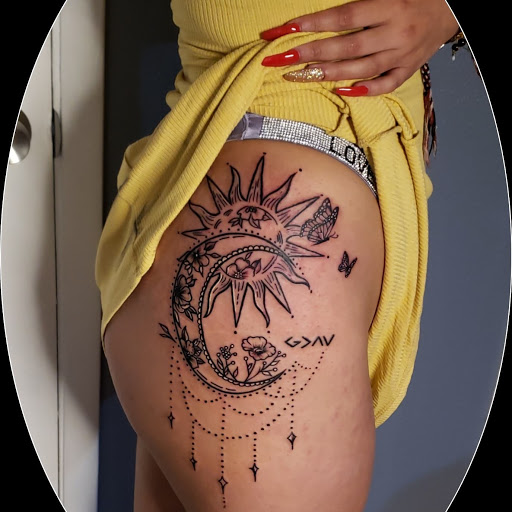 Explore halloween movie tattoo ideas, creative tattoo ideas in Coachella, available at Ink Devotion Tattoo & Body Piercings