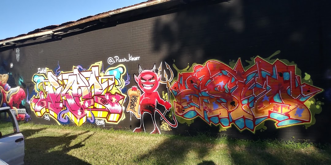 Hoefgen Street Graffiti Art Wall