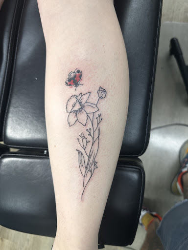 Explore star and moon tattoo ideas, creative tattoo ideas in Ocala, available at Beauty in a Canvas Tattoo and Art Gallery