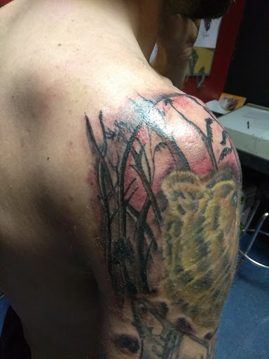 Explore bugs bunny tattoo ideas, creative tattoo ideas in Raymond, available at Bobs Tattoo Paradise