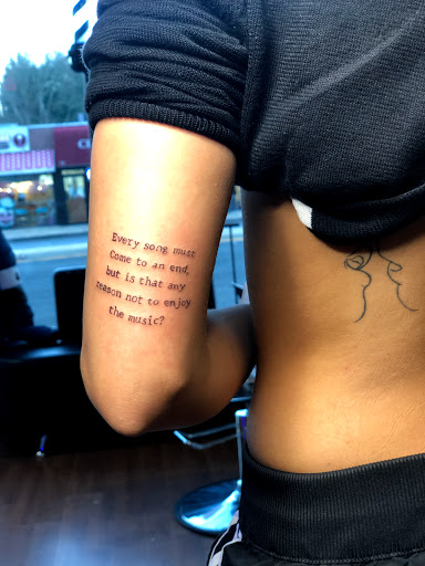 Explore blackpink tattoo ideas, creative tattoo ideas in Scarsdale, available at Damm Nice Tattoo & Body Art