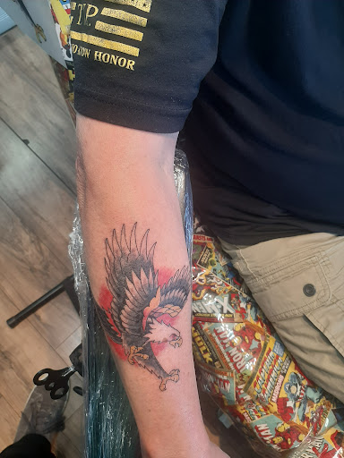 Explore step son tattoo ideas, creative tattoo ideas in Spokane, available at PNW Tattoo