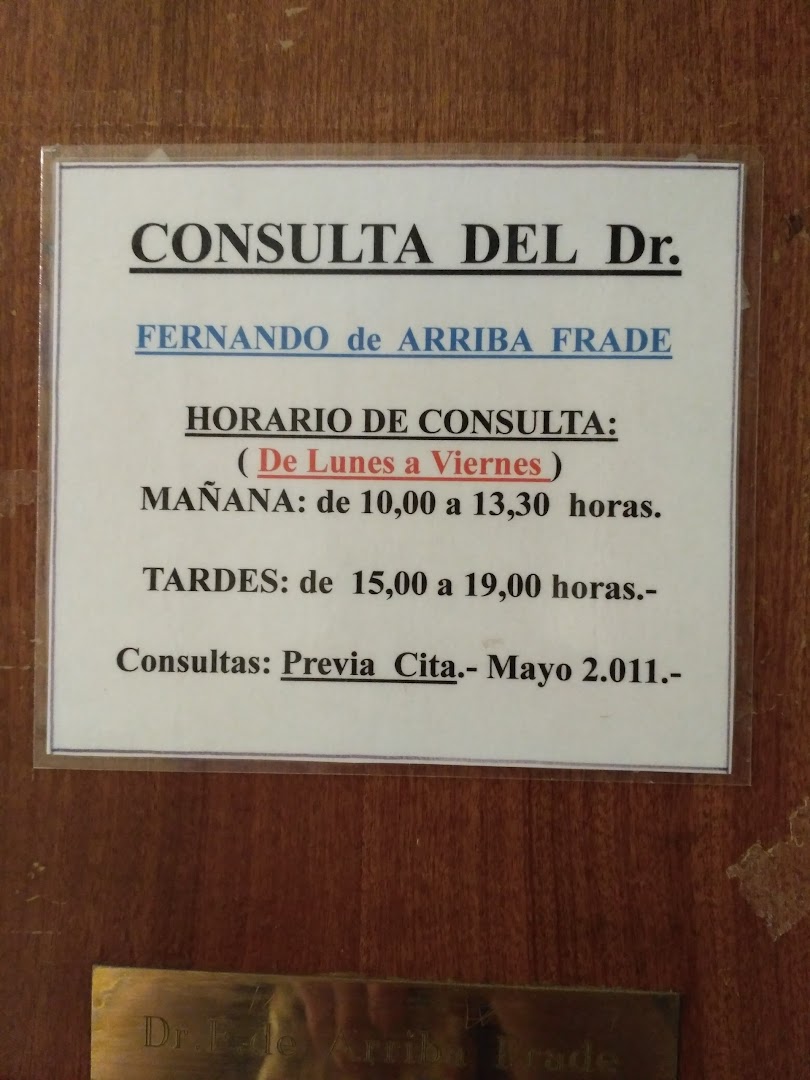 De Arriba Frade, Fernando