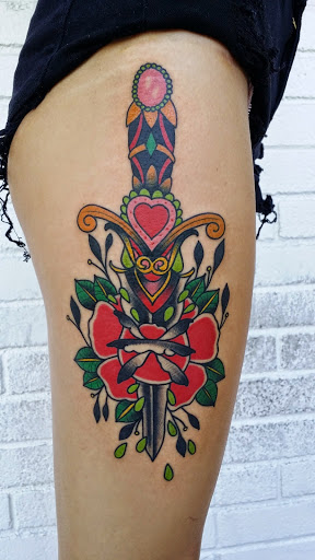 Explore rib tattoo ideas men, creative tattoo ideas in Montclair, available at Rise Above Tattoo Co.