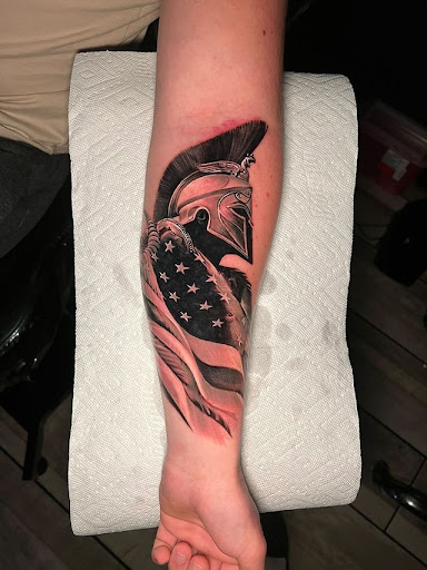 Explore cute cross tattoo ideas, creative tattoo ideas in San Antonio, available at Firme Copias Tattoo Studio