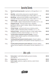 Šalanda U Průhonu - Restaurace