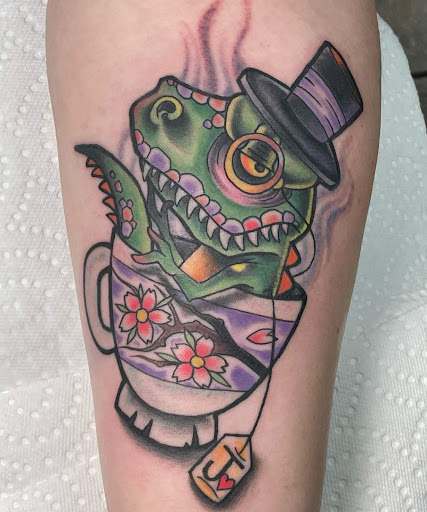 Explore skeleton hand tattoo ideas, creative tattoo ideas in San Antonio, available at Firme Copias Tattoo Studio