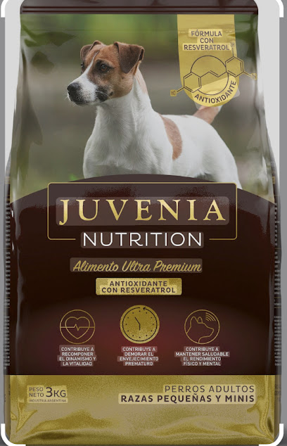 Juvenia Nutrition Alimento ultra premiun para perros.