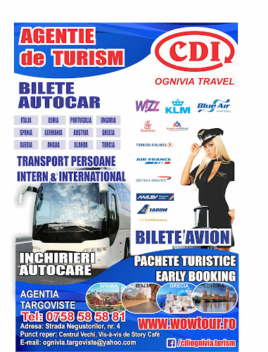 Opinii despre CDI OGNIVIA TRAVEL PITESTI în <nil> - Agenție de turism