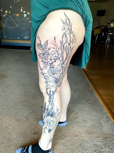Explore birthday tattoo ideas for men, creative tattoo ideas in Sauk City, available at The Madison Tattoo Company
