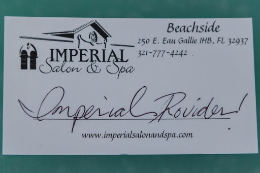 Beauty Salon «Imperial Salon and Spa», reviews and photos, 205 E Eau Gallie Blvd, Melbourne, FL 32937, USA