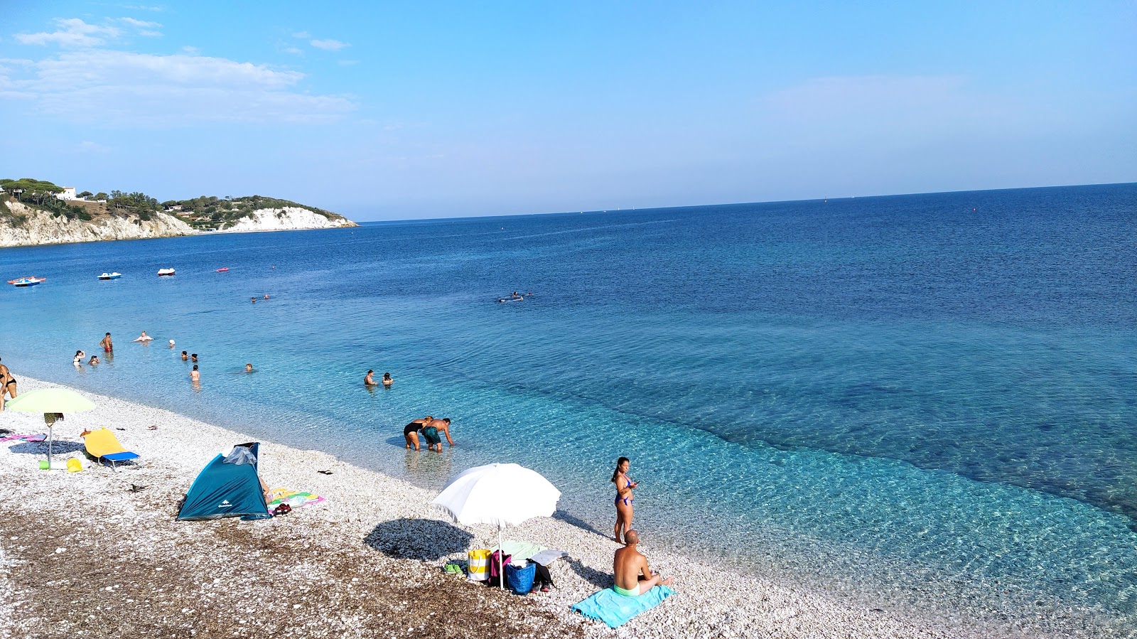 Foto af Spiaggia delle Ghiaie med høj niveau af renlighed