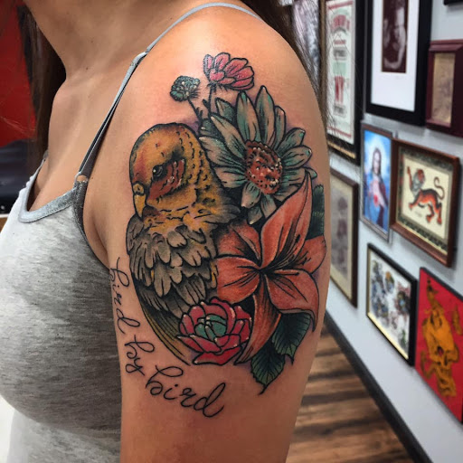 Explore tattoo ideas for two daughters, creative tattoo ideas in Bristol, available at Golden Rule Tattoo