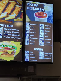 Menu du Pi-Do Pizza à Königswinter