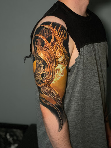 Explore 3 friend tattoo ideas, creative tattoo ideas in Seattle, available at Art Never Dies Tattoo and Gallery