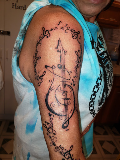 Explore 4 person tattoo ideas, creative tattoo ideas in Davis, available at SIX GUN SOUND TATTOO