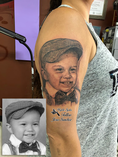 Explore never give up tattoo ideas, creative tattoo ideas in San Diego, available at Wylde Sydes Tattoo & Body Piercing